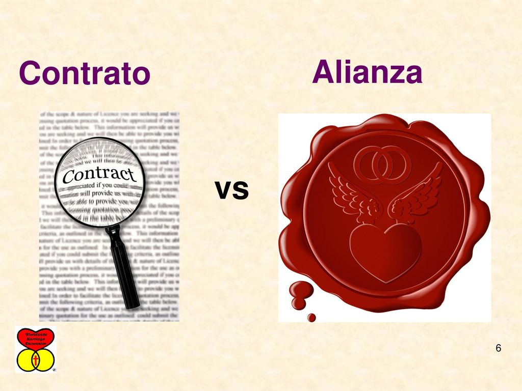 Contrato Alianza vs III.A.1. Covenant Love – the kind of love we need