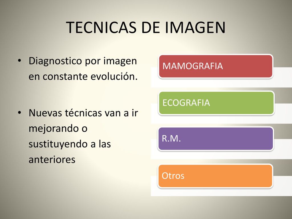 TECNICAS DE IMAGEN Diagnostico por imagen en constante evolución.