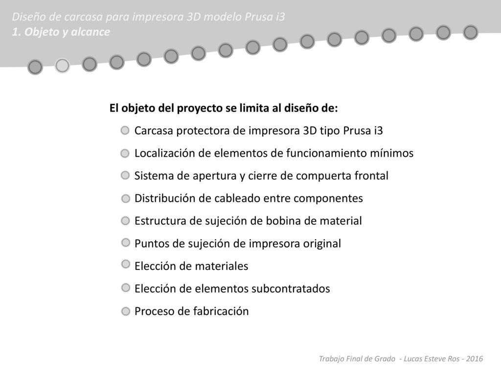 Diseño de carcasa para impresora 3D modelo Prusa i3