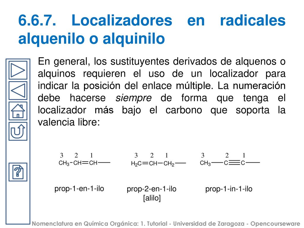 En algunos casos, esta estructura está precedida por una palabra por un espacio que indica algún tipo de grupo principal (ácido, anhídrido).