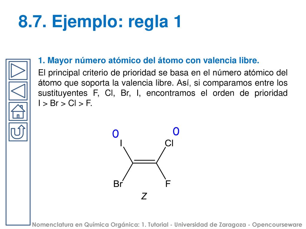 Cuando la cadena principal contiene dobles y triples enlaces, se combinan los sufijos -eno e -ino en este orden (no está admitido el orden inverso). Es frecuente la omisión (generalmente la o) o adición (generalmente la a) de vocales en la formación de nombres para facilitar su pronunciación.