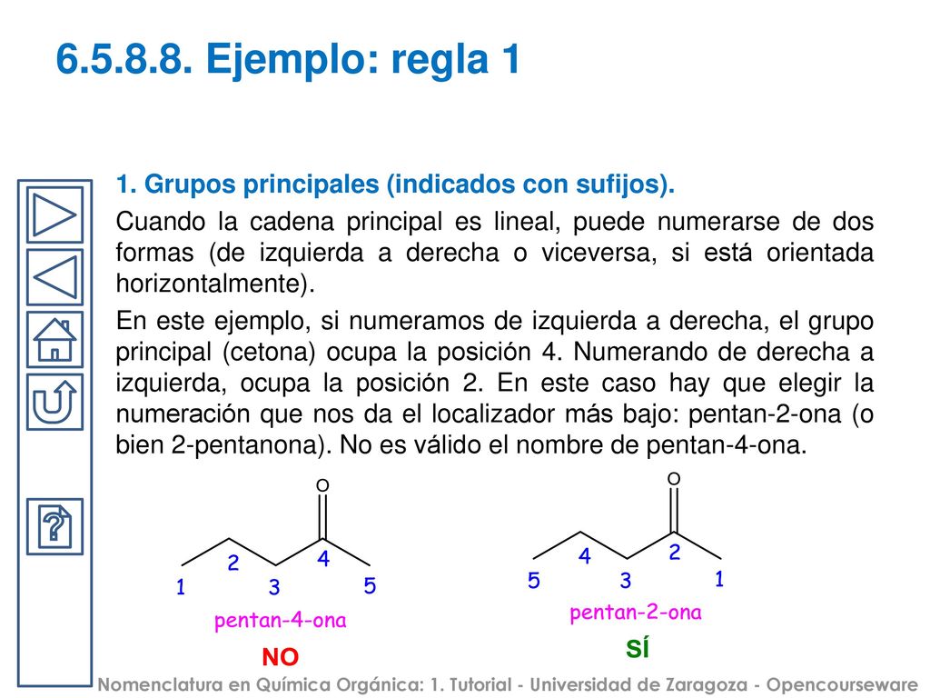 5.4. Selección del tipo de nomenclatura