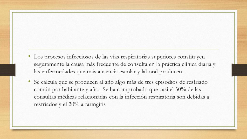 Los procesos infecciosos de las vías respiratorias superiores constituyen seguramente la causa más frecuente de consulta en la práctica clínica diaria y las enfermedades que más ausencia escolar y laboral producen.