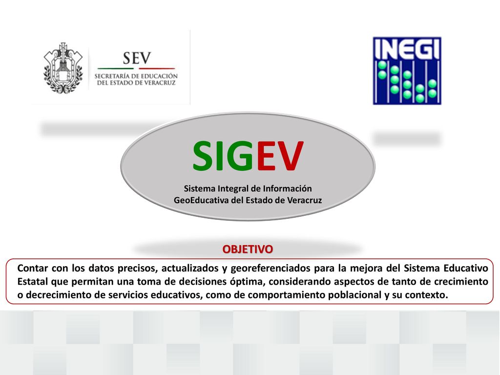 Sistema Integral de Información GeoEducativa del Estado de Veracruz