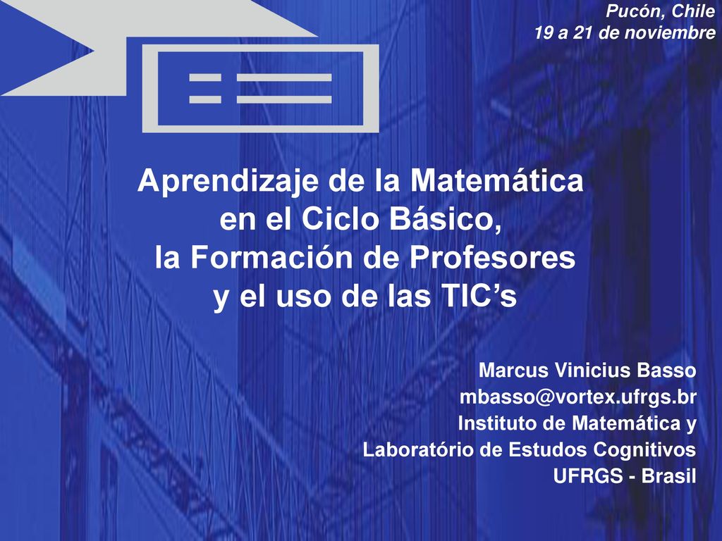 Aprendizaje de la Matemática la Formación de Profesores