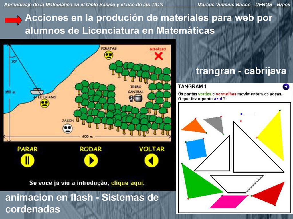 animacion en flash - Sistemas de cordenadas