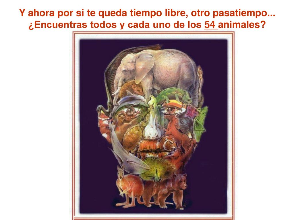 Y ahora por si te queda tiempo libre, otro pasatiempo