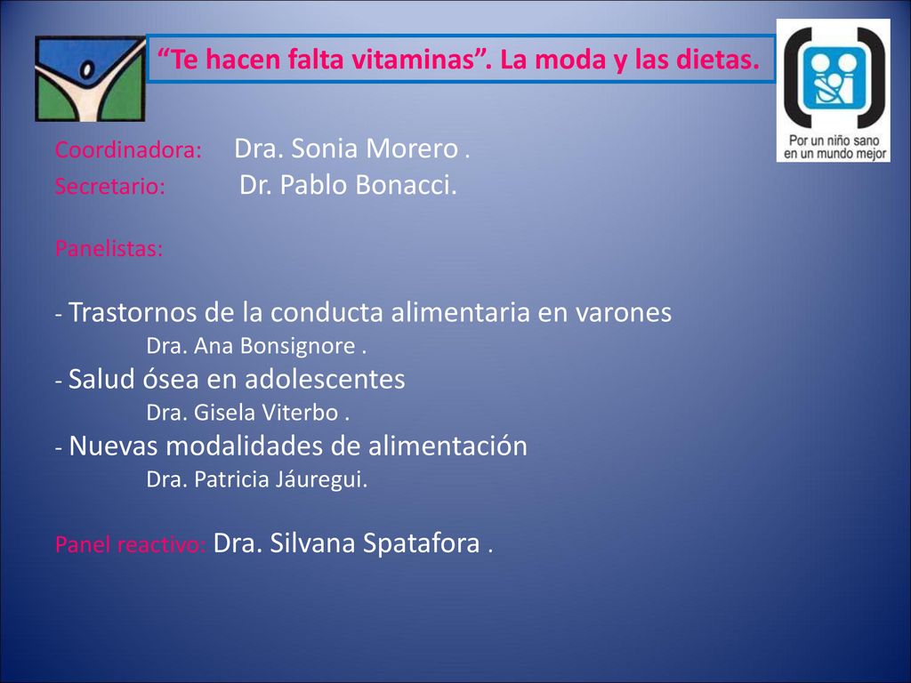 Te hacen falta vitaminas . La moda y las dietas.