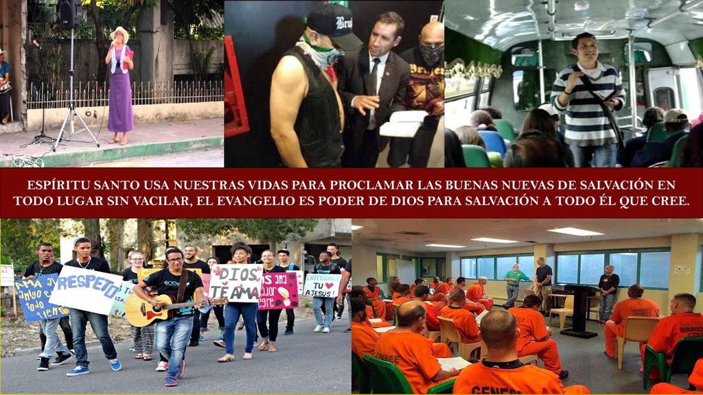 ESPÍRITU SANTO USA NUESTRAS VIDAS PARA PROCLAMAR LAS BUENAS NUEVAS DE SALVACIÓN EN TODO LUGAR SIN VACILAR, EL EVANGELIO ES PODER DE DIOS PARA SALVACIÓN A TODO ÉL QUE CREE.