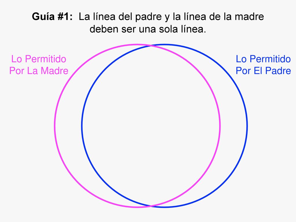 Guía #1: La línea del padre y la línea de la madre