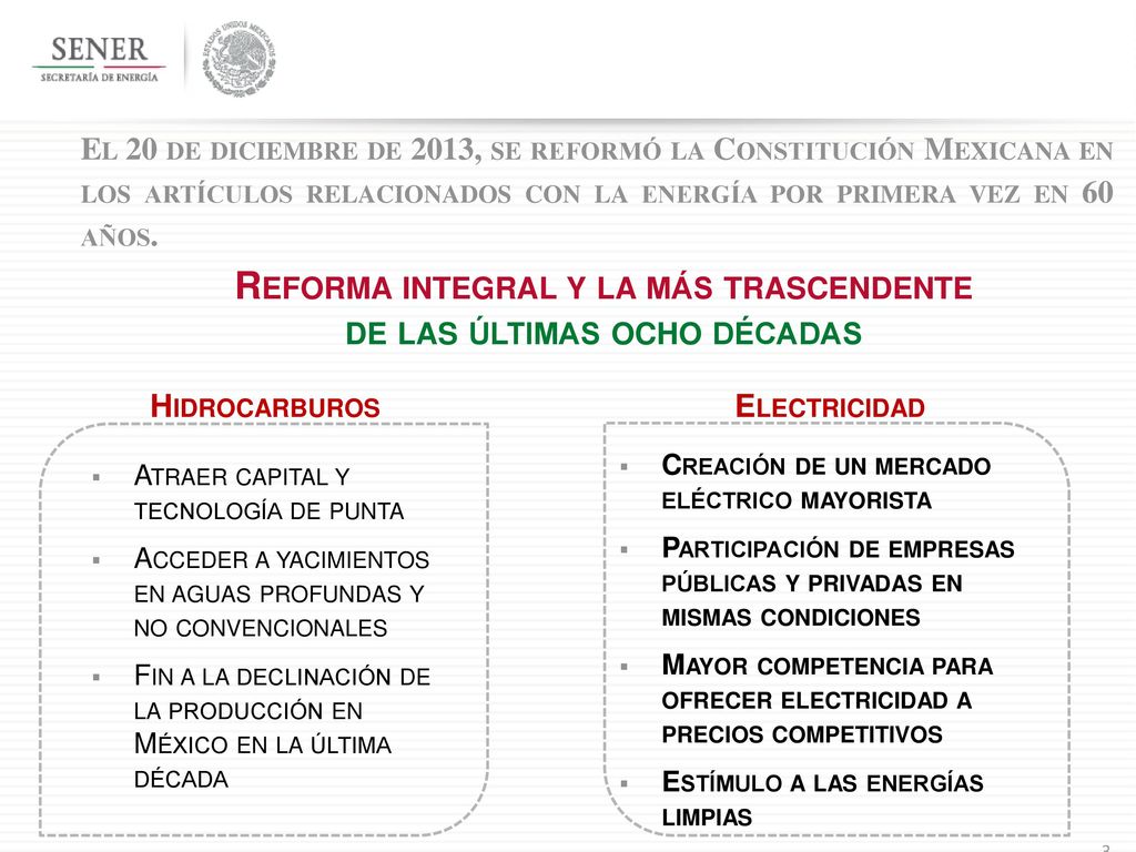 Reforma integral y la más trascendente de las últimas ocho décadas