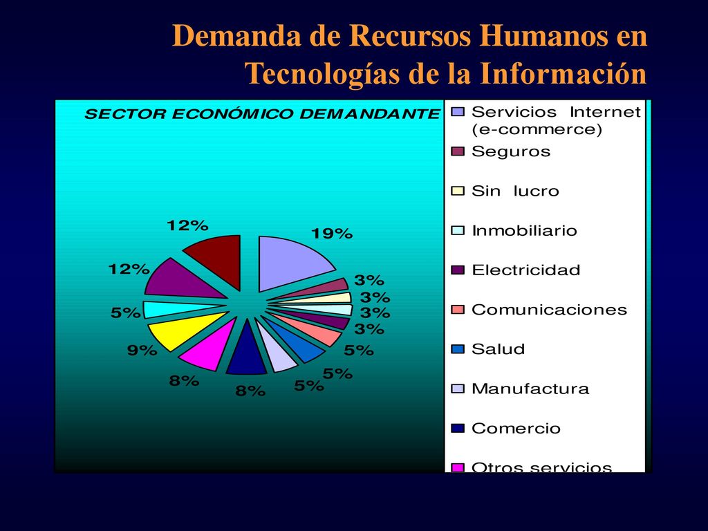 Demanda de Recursos Humanos en Tecnologías de la Información