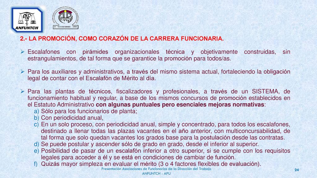 2.- LA PROMOCIÓN, COMO CORAZÓN DE LA CARRERA FUNCIONARIA.