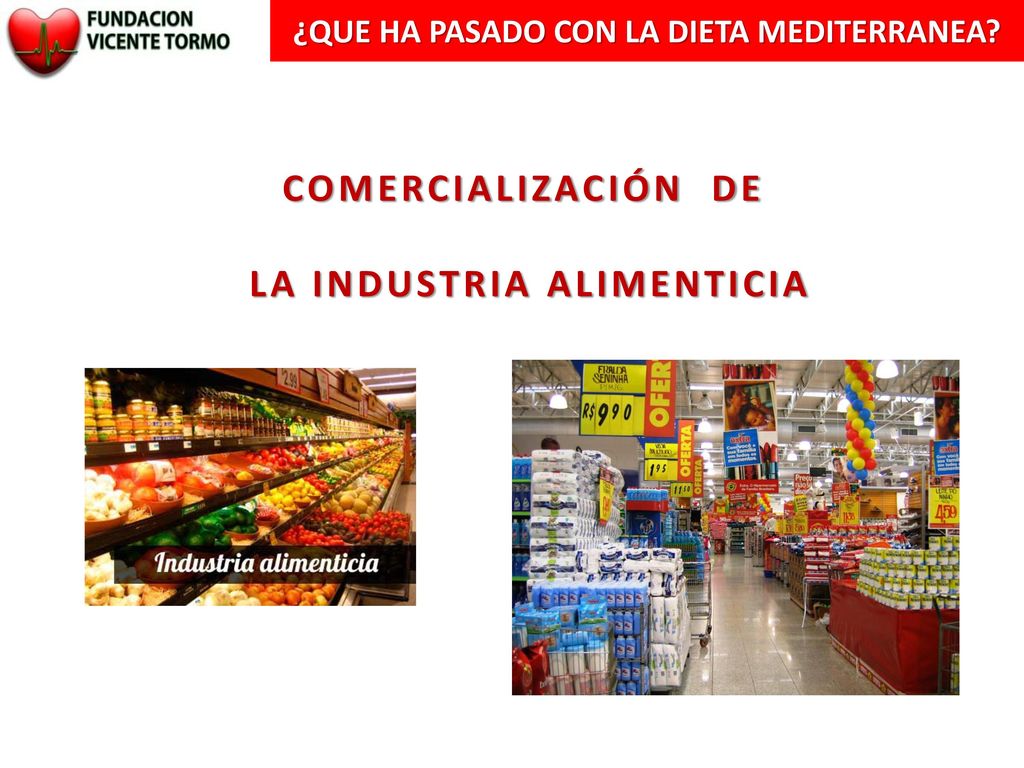 ¿QUE HA PASADO CON LA DIETA MEDITERRANEA LA INDUSTRIA ALIMENTICIA