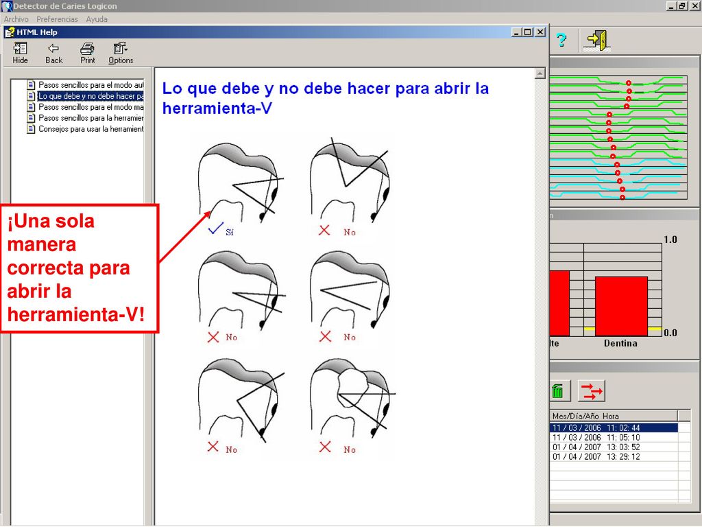 ¡Una sola manera correcta para abrir la herramienta-V!