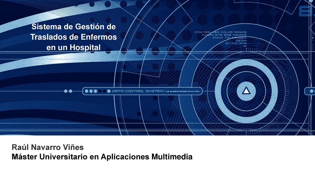 Sistema de Gestión de Traslados de Enfermos en un Hospital