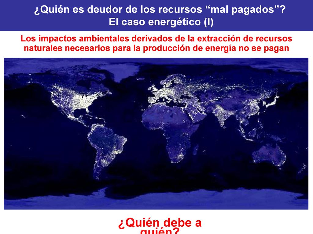 ¿Quién es deudor de los recursos mal pagados El caso energético (I)