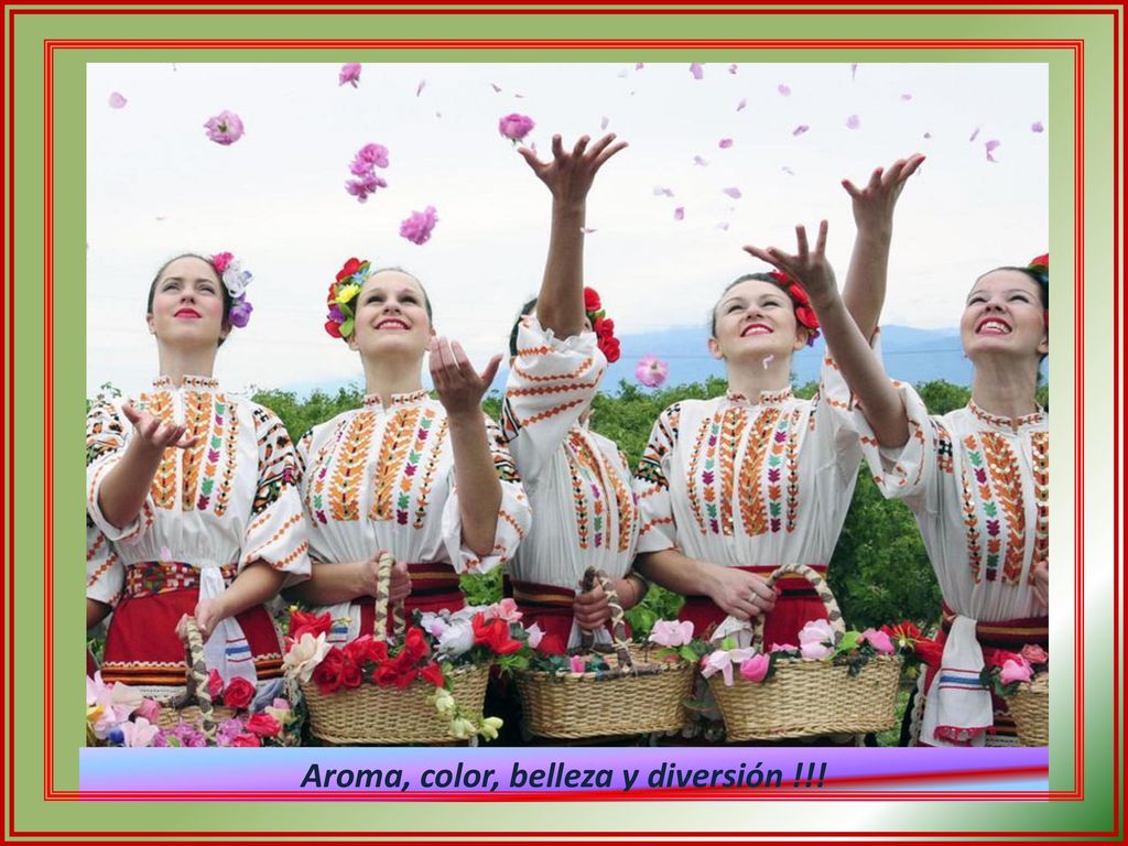 Aroma, color, belleza y diversión !!!
