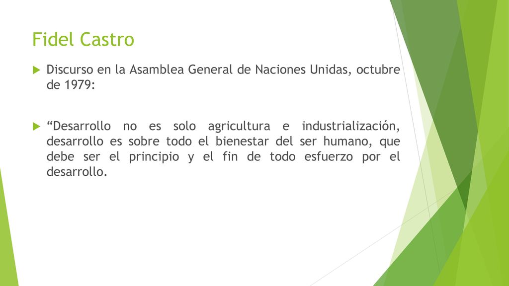 Fidel Castro Discurso en la Asamblea General de Naciones Unidas, octubre de 1979: