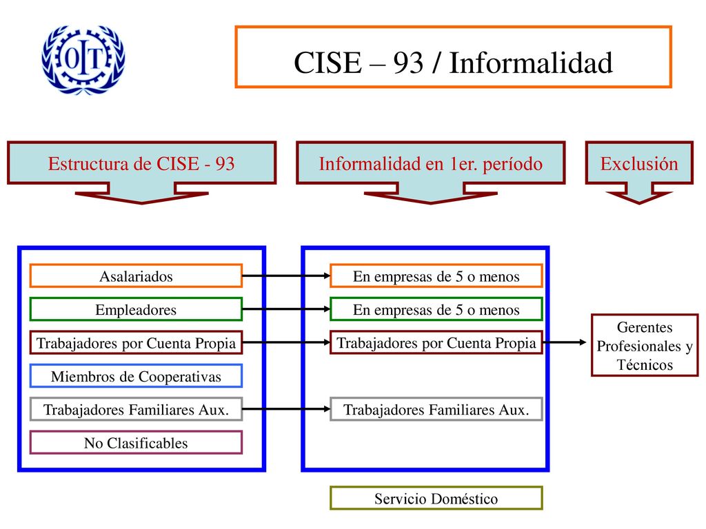 CISE – 93 / Informalidad Estructura de CISE - 93