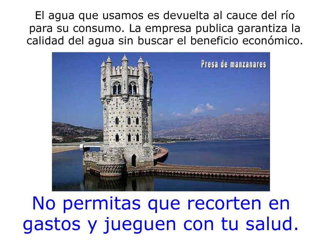 No permitas que recorten en gastos y jueguen con tu salud.