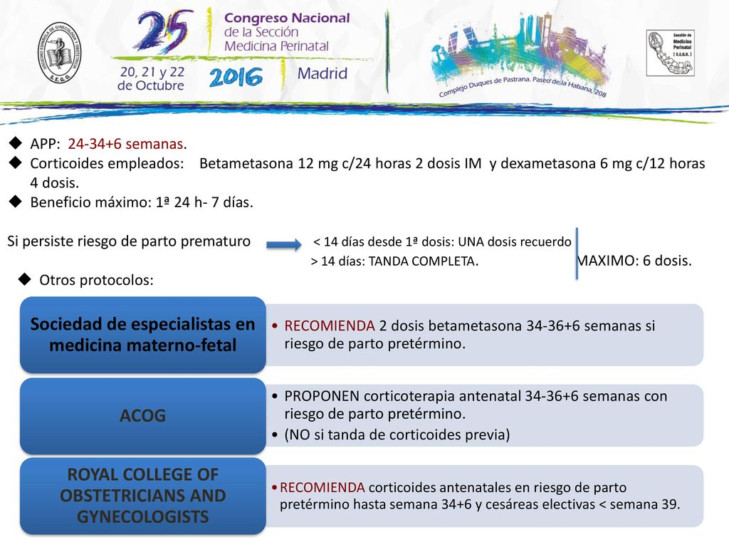 Sociedad de especialistas en medicina materno-fetal