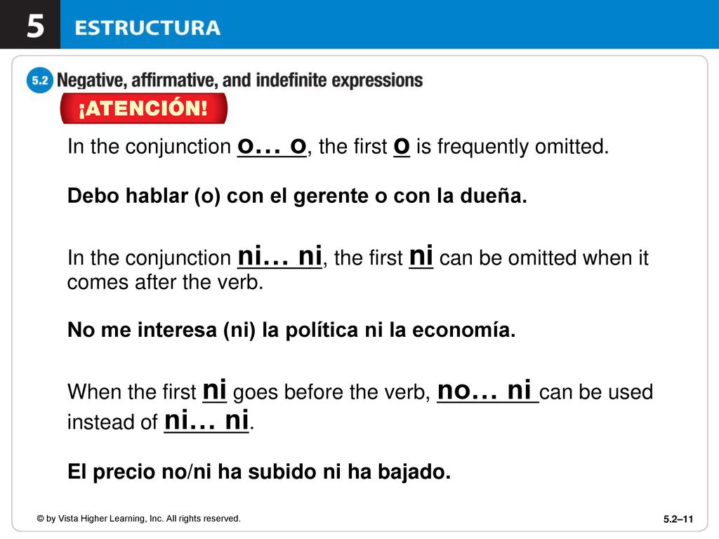 In the conjunction o… o, the first o is frequently omitted.