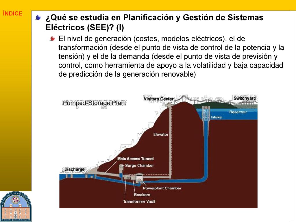 ¿Qué se estudia en Planificación y Gestión de Sistemas Eléctricos (SEE) (I)