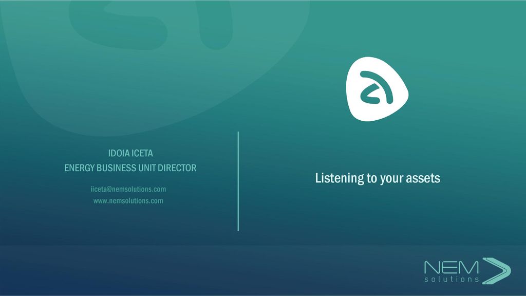 Listening to your assets