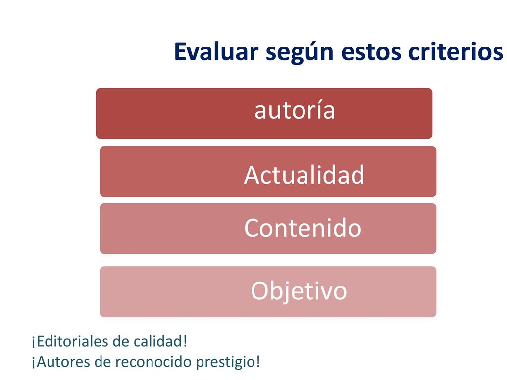 Evaluar Fuentes fiables y desconfiar de la información anónima
