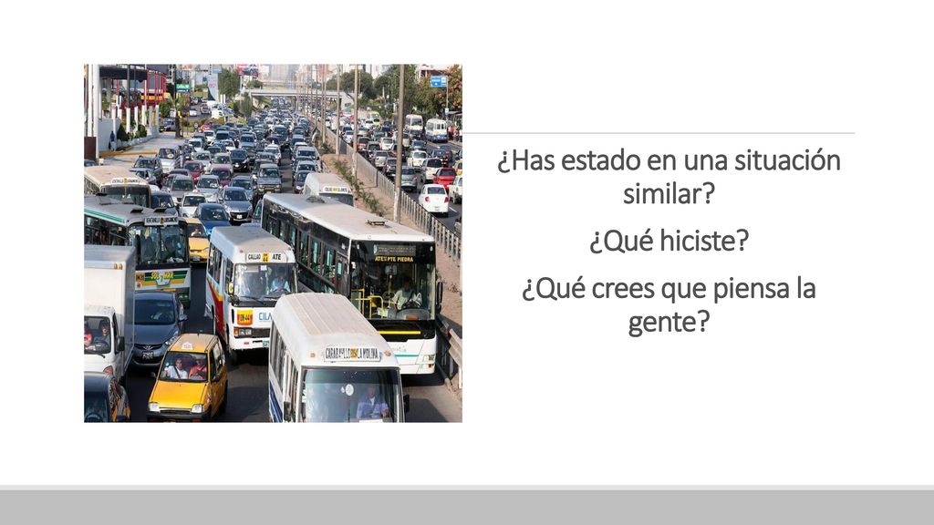 ¿Has estado en una situación similar ¿Qué crees que piensa la gente