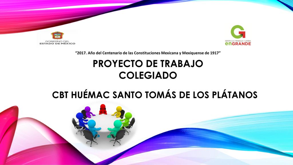 PROYECTO DE TRABAJO COLEGIADO CBT HUÉMAC SANTO TOMÁS DE LOS PLÁTANOS