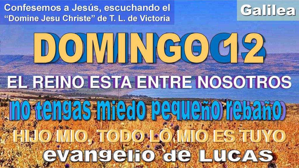 EL REINO ESTA ENTRE NOSOTROS EL REIN0 ESTA ENTRE NOSOTROS