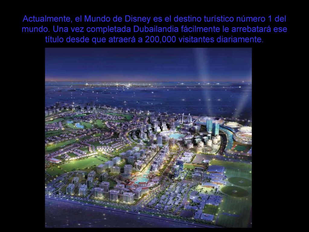 Actualmente, el Mundo de Disney es el destino turístico número 1 del mundo.