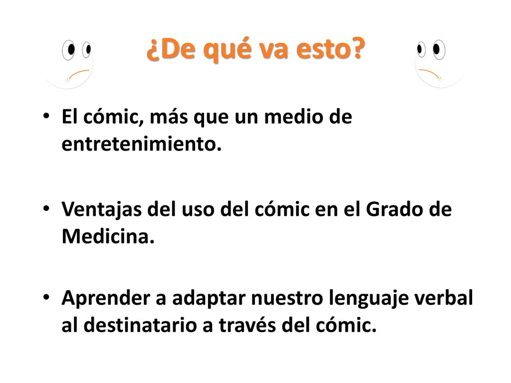 ¿De qué va esto El cómic, más que un medio de entretenimiento.
