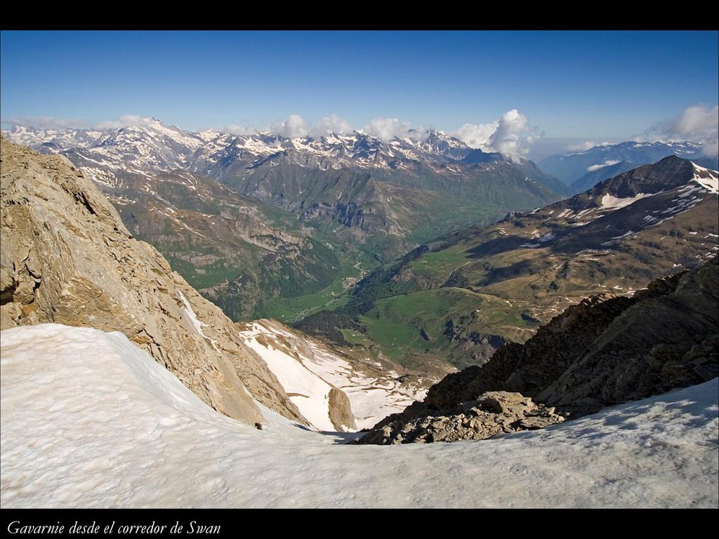 Gavarnie desde el corredor de Swan