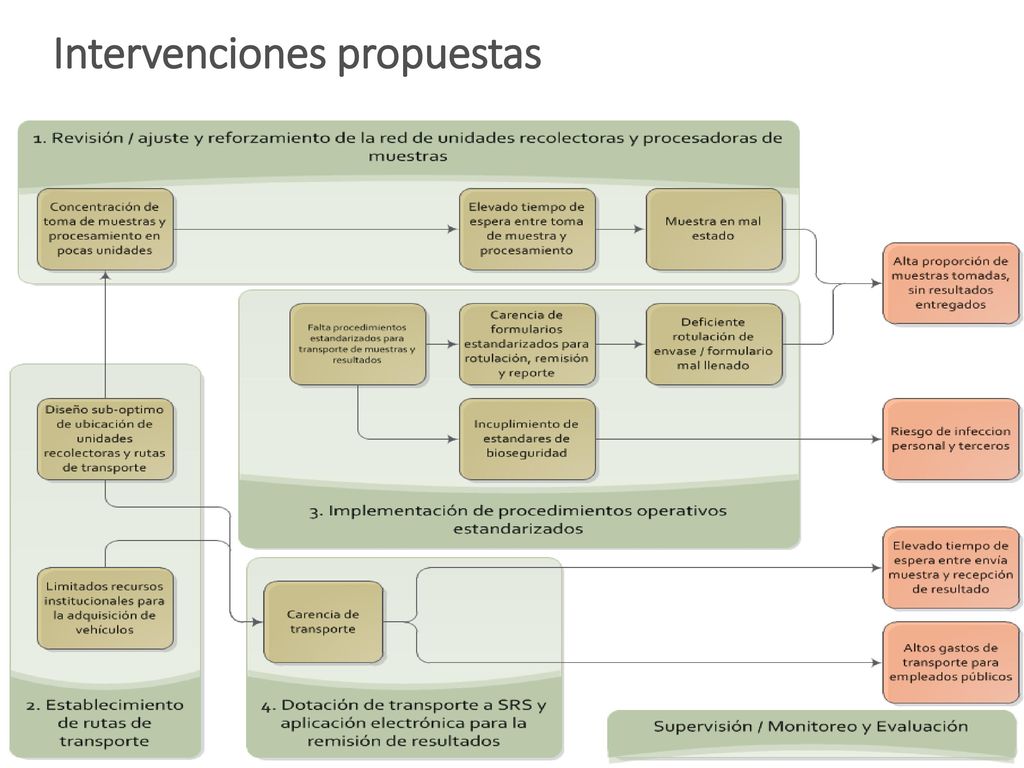 Intervenciones propuestas