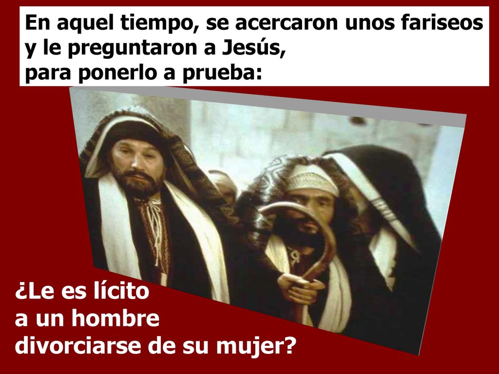 ¿Le es lícito a un hombre divorciarse de su mujer