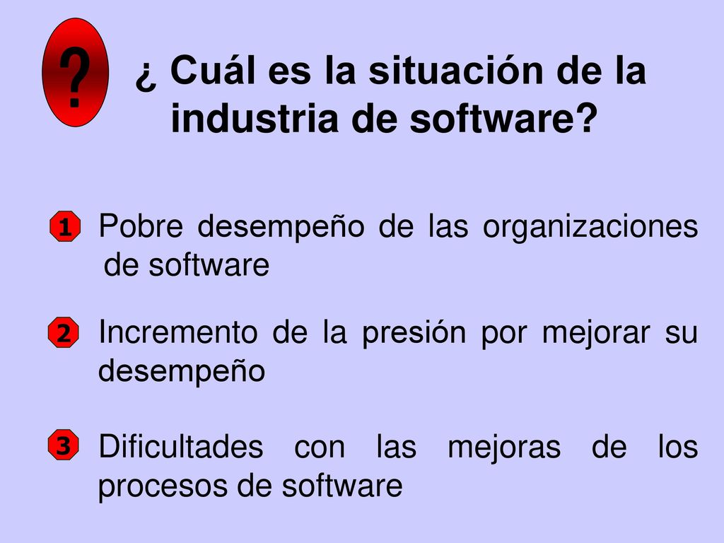¿ Cuál es la situación de la industria de software