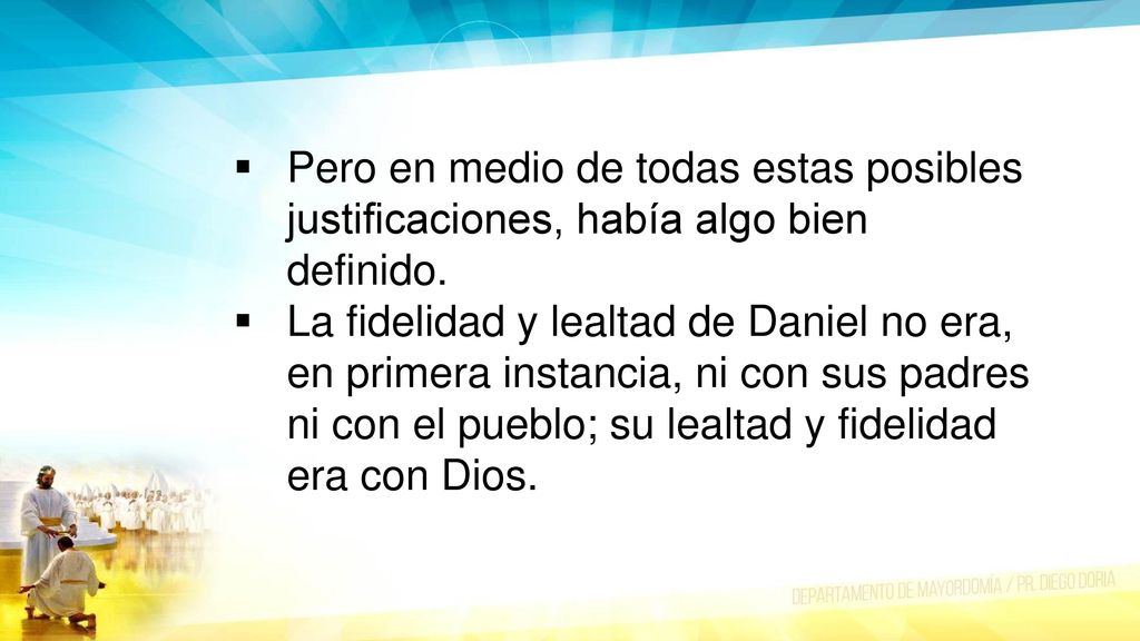 Pero en medio de todas estas posibles justificaciones, había algo bien definido.