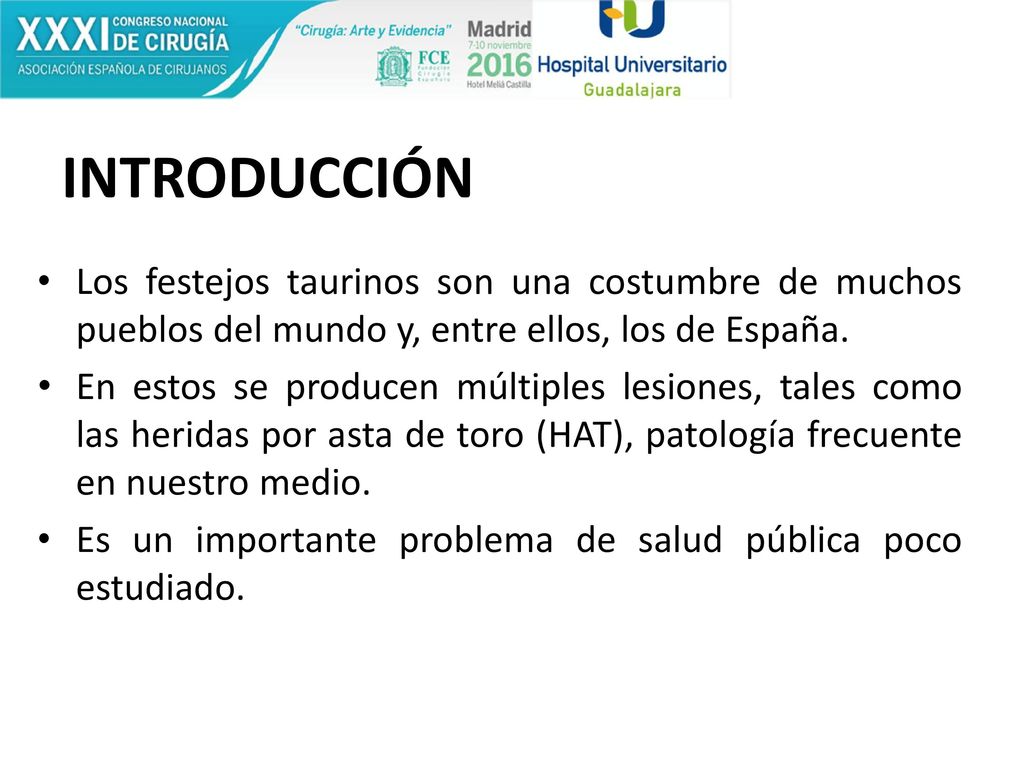 INTRODUCCIÓN Los festejos taurinos son una costumbre de muchos pueblos del mundo y, entre ellos, los de España.