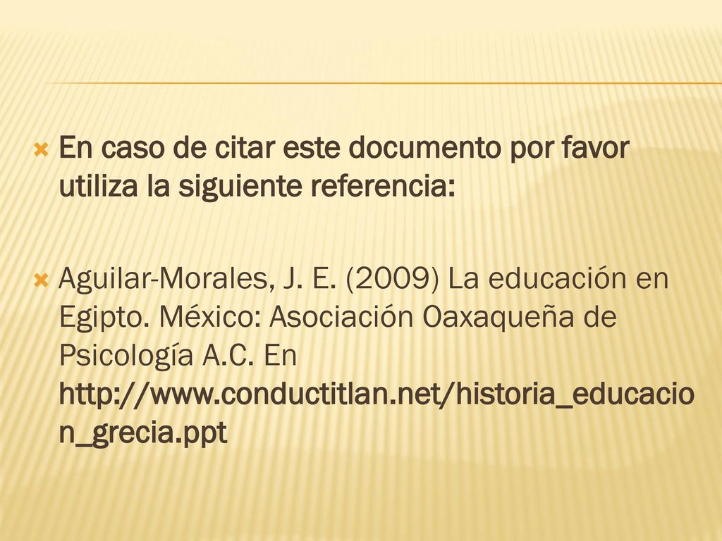 En caso de citar este documento por favor utiliza la siguiente referencia: