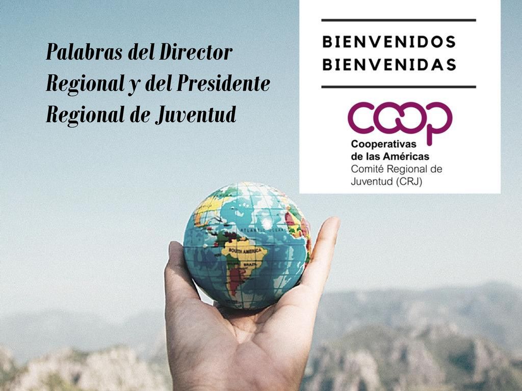 Palabras del Director Regional y del Presidente Regional de Juventud