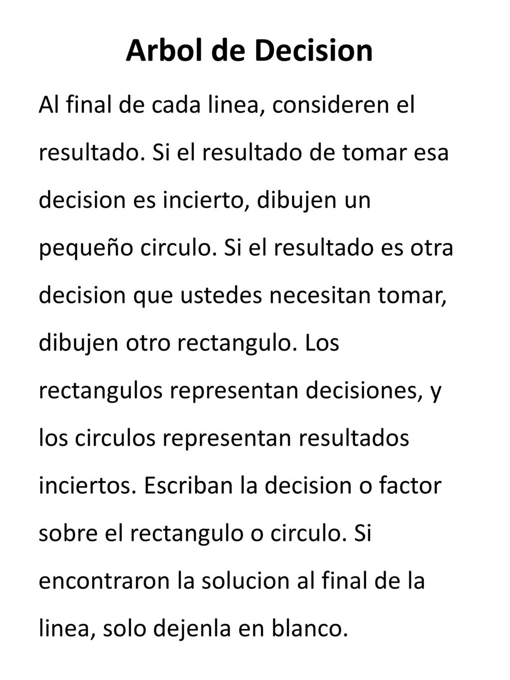 Arbol de Decision