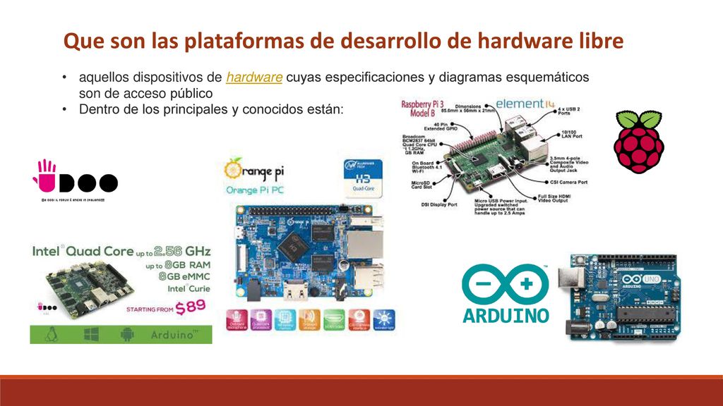 Que son las plataformas de desarrollo de hardware libre