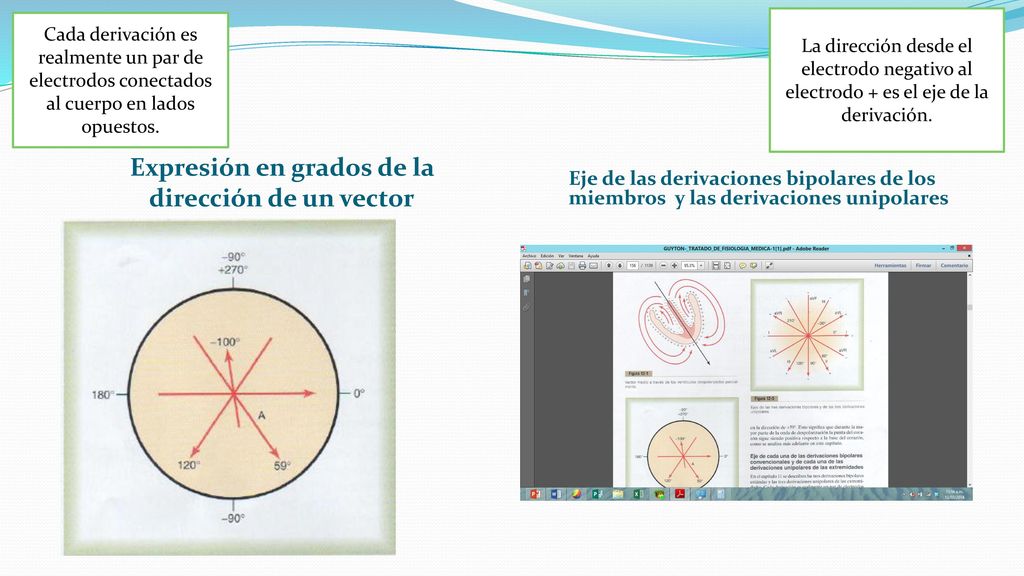 Expresión en grados de la dirección de un vector