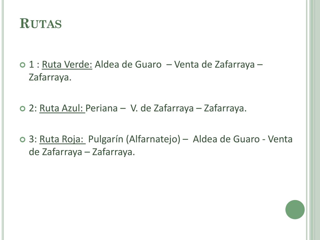 Rutas 1 : Ruta Verde: Aldea de Guaro – Venta de Zafarraya – Zafarraya.
