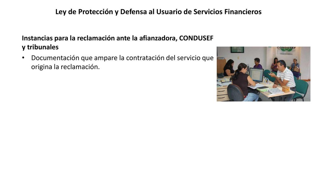Ley de Protección y Defensa al Usuario de Servicios Financieros