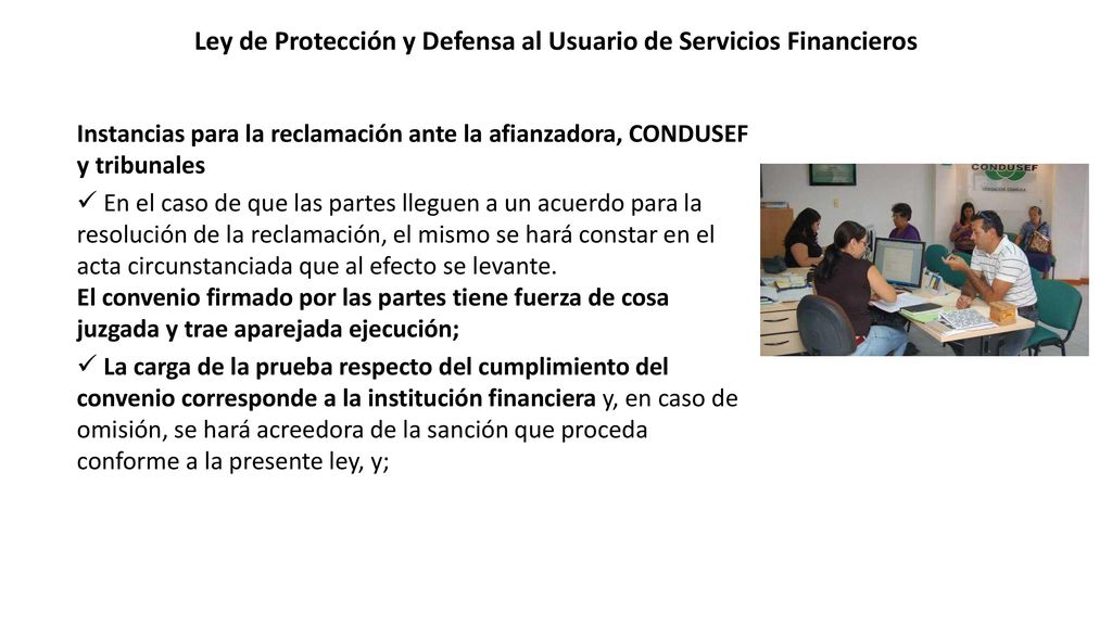 Ley de Protección y Defensa al Usuario de Servicios Financieros