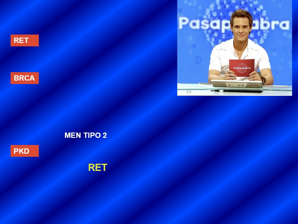 RET BRCA MEN TIPO 2 PKD RET